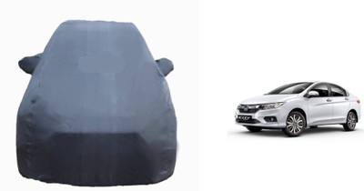 AUTO STAR Car Cover For Honda City i-Vtec (With Mirror Pockets)(Grey)