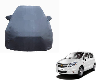 AUTO STAR Car Cover For Chevrolet Sail UVA (With Mirror Pockets)(Grey)