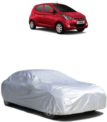 QualityBeast Car Cover For Hyundai Eon (Without Mirror Pockets)(Silver)
