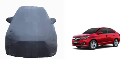 AUTO STAR Car Cover For Honda Amaze (With Mirror Pockets)(Grey)