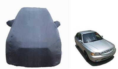 AUTO STAR Car Cover For Hyundai Accent Viva (With Mirror Pockets)(Grey)