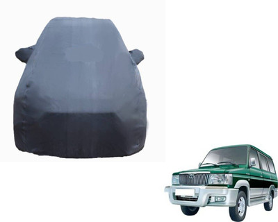 AUTO STAR Car Cover For Toyota Qualis (With Mirror Pockets)(Grey)