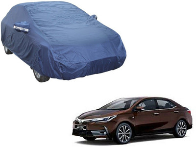 AUTO STAR Car Cover For Nissan Sunny (With Mirror Pockets)(Blue)