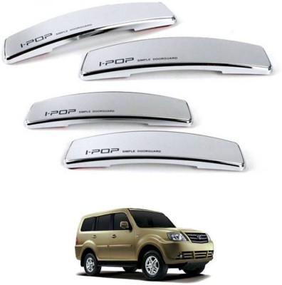 I Pop Plastic Car Door Guard(Silver, Pack of 4, Tata, Grand Dicor)