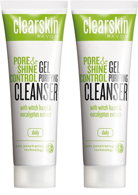 

Avon Clearskin Pore & Shine Control Gel Cleanser (set of 2 of 125 ml each)(250 ml)