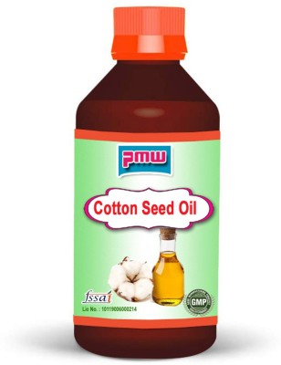 PMW Pure Cotton Seed Oil - 100 Ml - Cold Pressed - 100 Percent Natural Face Wash(100 ml)