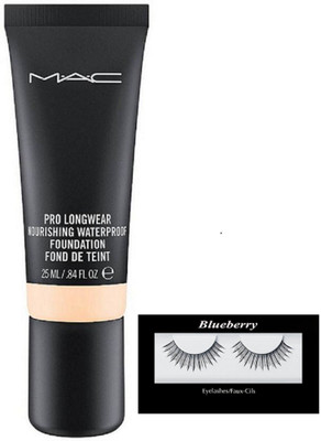 

Blueberry Eyelashes & Long Wear Foundation(Set of 2)
