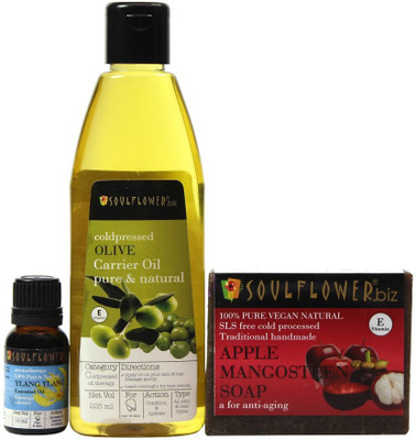 

Soulflower Wrinkles & Finelines Regime(Set of 3)