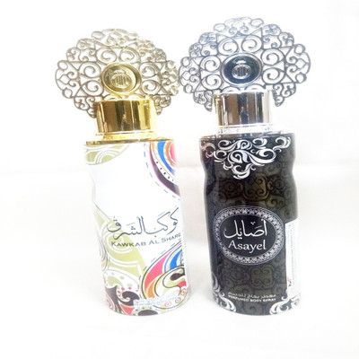 

ARABIYAT KAWKAB AL SHARQ AND ASAYEL Perfume Body Spray - For Men & Women(400 ml, Pack of 2)