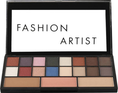 

RTB FASHION ARTIST EYE SHADOW, BLUSHER, HIGHLIGHTER & CONTOUR PALETTE 02 30 g(MULTICOLOUR)