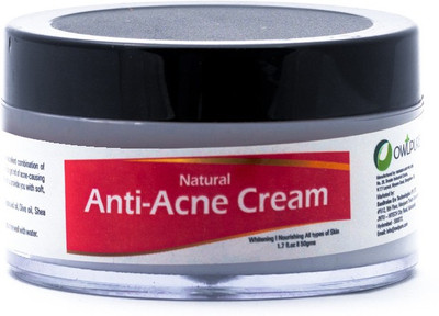 

Owlpure Anti acne & Scar reduction cream, 100% Natural(50 g)