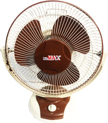 

MinMAX TURBO 3 Blade Table Fan(BROWN, IVORY, Pack of 1)