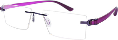 

jade brown Rimless Rectangle Frame(52 mm