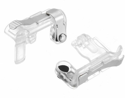 

Naz Electronics Sensitive Shoot/Aim Buttons L1 R1 Trigger Mobile Game Controller for Android & IOS Gaming Accessory Kit(White, For Android, iOS)