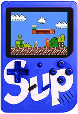 

allmusic SUP 400 in 1 Game Box Console Handheld Video Game PAD Gamebox with TV output Mario, Contra 8 GB with Mario, Super Mario, DR Mario, Contra, Turtles, and other 400 Games(Multicolor)