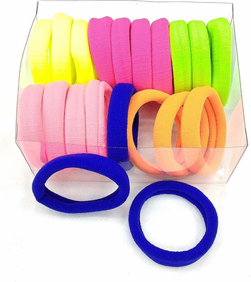 

HONBON Women's Nylon Stretchy Rubberbands (Multi) - Pack of 30 Rubber Band(Multicolor)