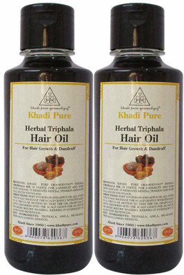 

Khadi Pure Herbal Triphala Hair Oil(420 ml)