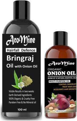 

AroMine 100% Pure & N Hair Oil(160 ml)