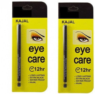 

LS Letsshop SOFT KAJAL EYE LINER (EXTRA BLACK) (Pack Of 2)(Black)