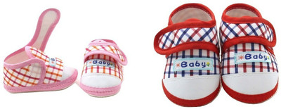 

YUGAM Boys & Girls Strap Clogs(Red, Red;pink