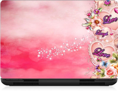 i-Birds love floral Exclusive High Quality Laptop Decal, laptop skin sticker 15.6 inch (15 x 10) Inch iB_skin_2388new Vinyl Laptop Skin Compatible for 15.6 inch(Theme: Graffiti)