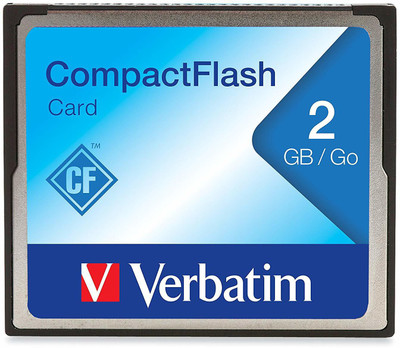 Verbatim CF Card 2 GB Compact Flash Class 4 4 MB/s Memory Card