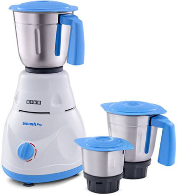 Usha 3753 500 Mixer Grinder(White, 2 Jars)