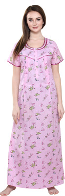 AV2 Women Nighty(Pink)