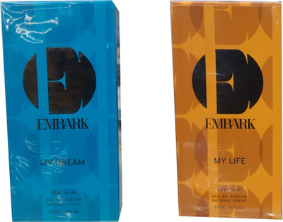 

Embark My Life for him & My Dream for him (Pack of 2) Eau de Parfum - 200 ml(For Men)