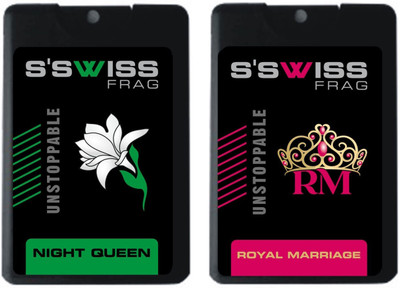 

S'SWISS COMBO 2 PACK NIGHT QUEEN AND ROYAL MARRIAGE Perfume - 40 ml(For Men & Women)