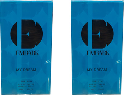Embark My Dream for Him (Pack of 2) Eau de Parfum - 60 ml(For Men)