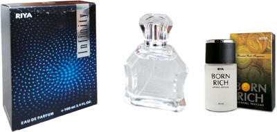 

Riya Infinity ,Born Rich Eau de Parfum - 130 ml(For Men & Women)