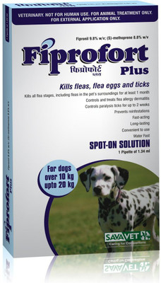 

SAVAVET Fleas & Tick Removal Liquid(1.34 ml)