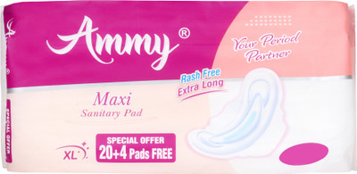 Ammy Maxi Extra Long XL Sanitary Pad(Pack of 24)