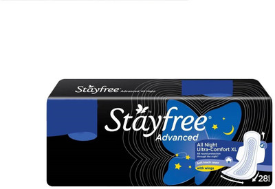 

Stayfree Advance All Nights 28 Pad Sanitary Pad