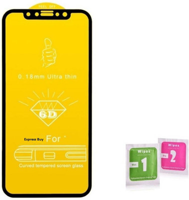 Ultra Clear Edge To Edge Tempered Glass for Nokia 8.1(X7) (11D Tempered Glass)(Full Glue Glass)(Pack of 1)