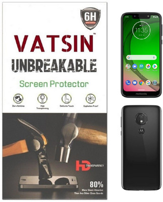 Vatsin Front and Back Screen Guard for Moto G7 Play(Pack of 1)