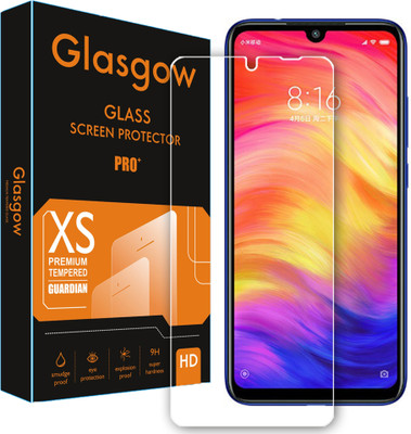 Glasgow Edge To Edge Tempered Glass for Mi Redmi Note 7, Mi Redmi Note 7 Pro, Mi Redmi Note 7S(Pack of 1)