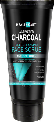 

Healthkart Activated Charcoal Deep Cleansing Face Scrub(100 g)