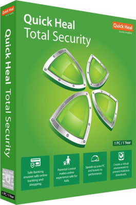 

QUICKB HEAL TOTAL SECURITY Total Security 1 User 1 Year(CD/DVD)