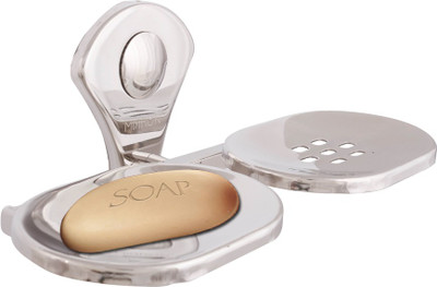 

Mclion Bathroom Double Soap Dish,Soap holder, Soap Case, Soap Stand -Anti Rust-Corrosion Free(Glossy Finish, Grade 202 Stainless Steel)