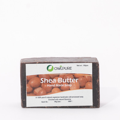 

Owlpure 100% Natural Hand Made Shea Butter Soap(100 g)