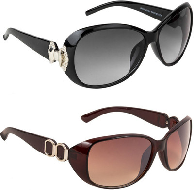 Irayz Over-sized Sunglasses(Black)