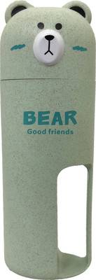 

Max Home Green Free Standing/ Travel Portable Toothbrush Box/Toothpaste Holder Organizer/ Toothbrush Case