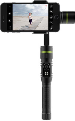 

SumacLife W3 Gimbal Pro 3 Axis Monopod(Black, Supports Up to 500 g)