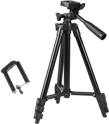 

LIFEMUSIC Good Quality Tripod(Black, Supports Up to 1500 g)
