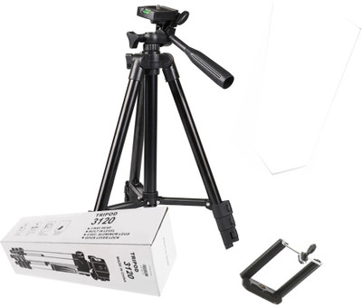 

LIFEMUSIC Best Quality Pr Tripod(Black, Supports Up to 1500 g)