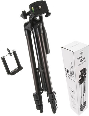 

LIFEMUSIC Brand New Tripod(Black, Supports Up to 1500 g)