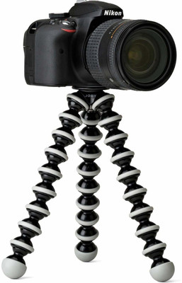

Buddymate Fully Flexible Octopus Type Legs Spread Tripod with Mobile Attachment holder for Mobiles, DSLR & Action Camera Tripod(Multicolor, Supports Up to 1000 g)