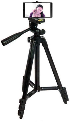 

Alafi Tripod Universal Stand A1 With Three-Dimensional Head mobile Tripod (Black, Supports Up to 1800G) Tripod, Tripod Kit(Black, Supports Up to 1800 g)